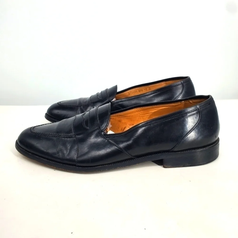 Paolo Mando Dress Shoe Men's 13 D Dani Loafers Black